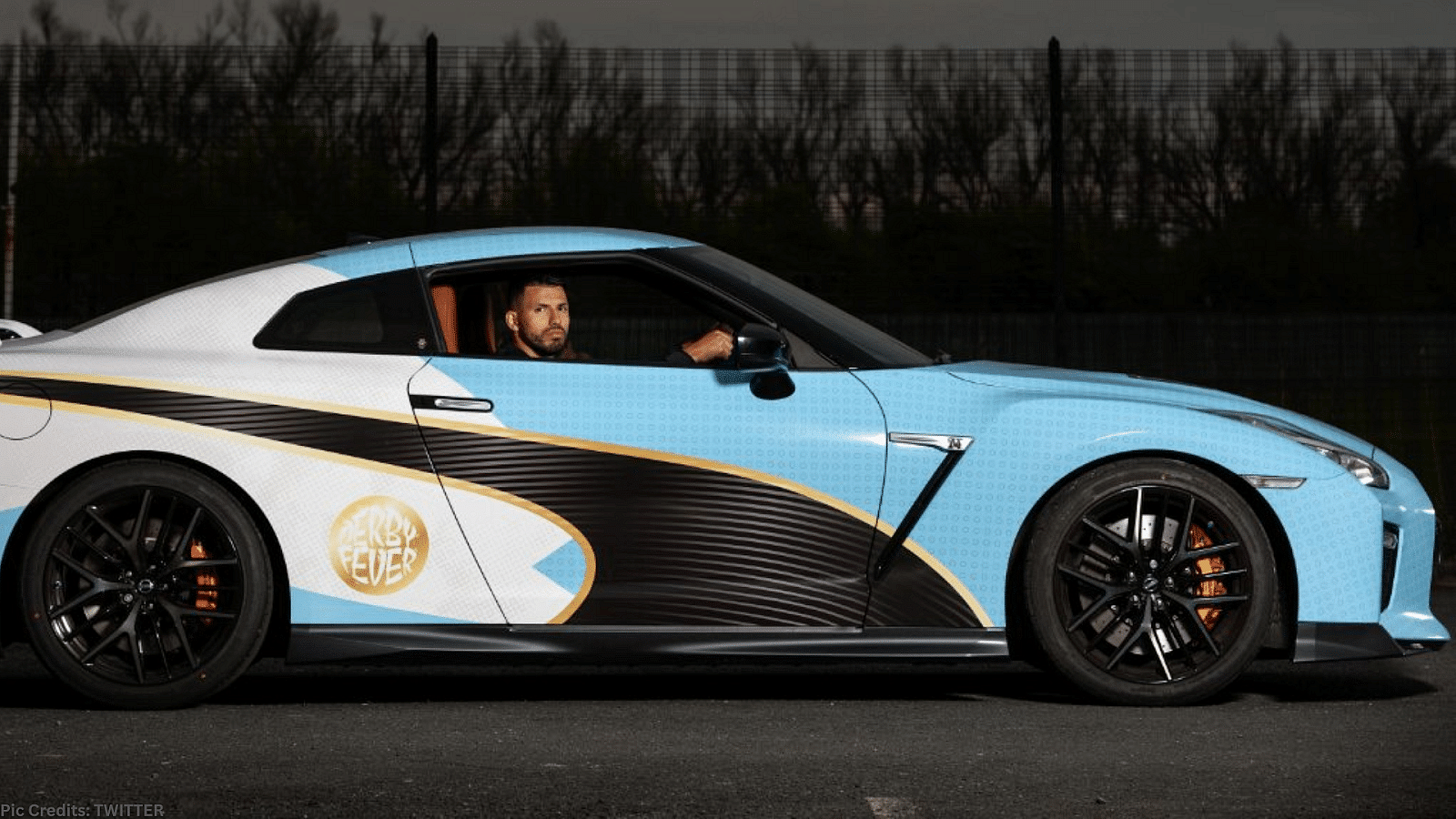 Sergio Aguero's Nissan GT-R