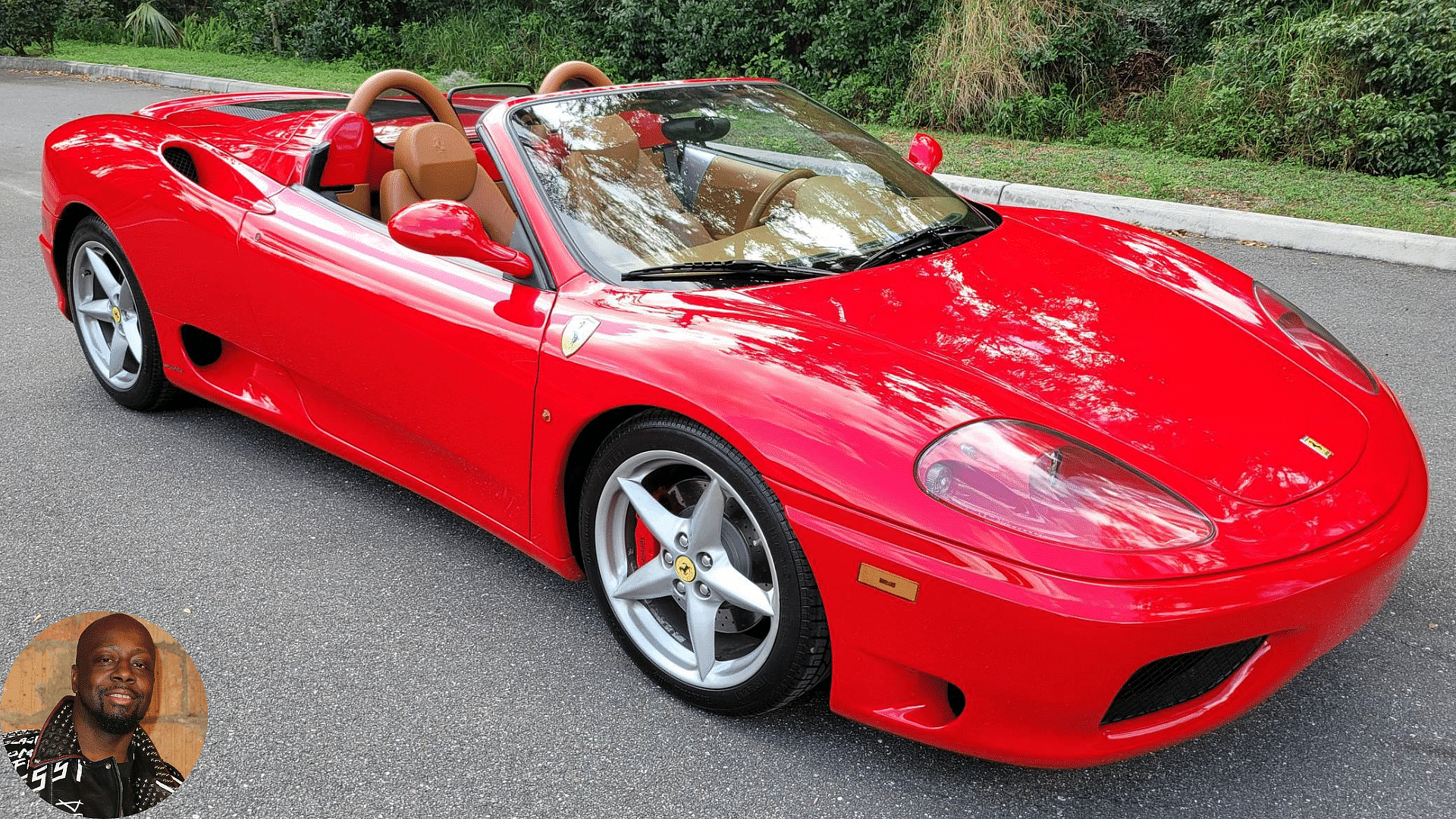 Wyclef Jean Ferrari 360 