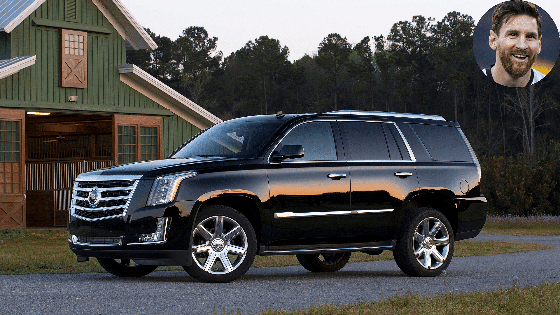 Lionel Messi's 2015 Cadillac Escalade