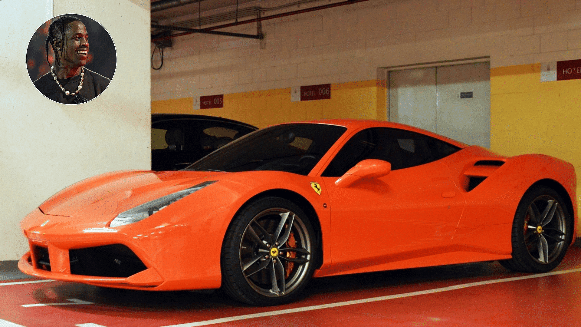 Travis Scott Ferrari 488 