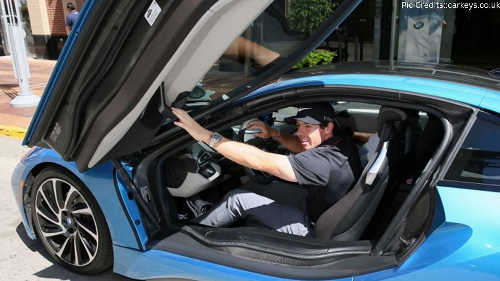 Rory McIlroy BMW i8