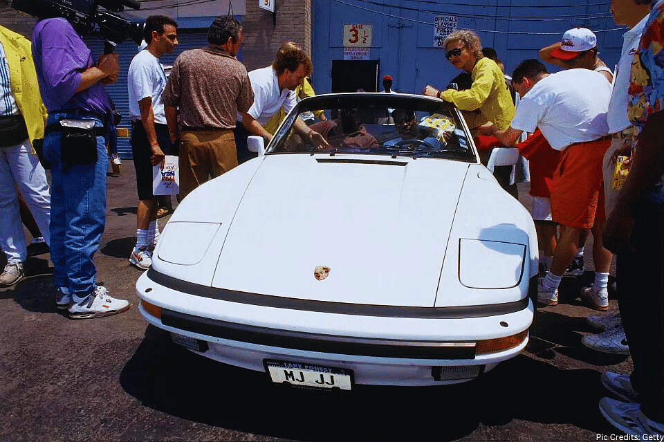 Michael Jordan's 1989 Porsche 930 Turbo Cabriolet ‘SlantNose