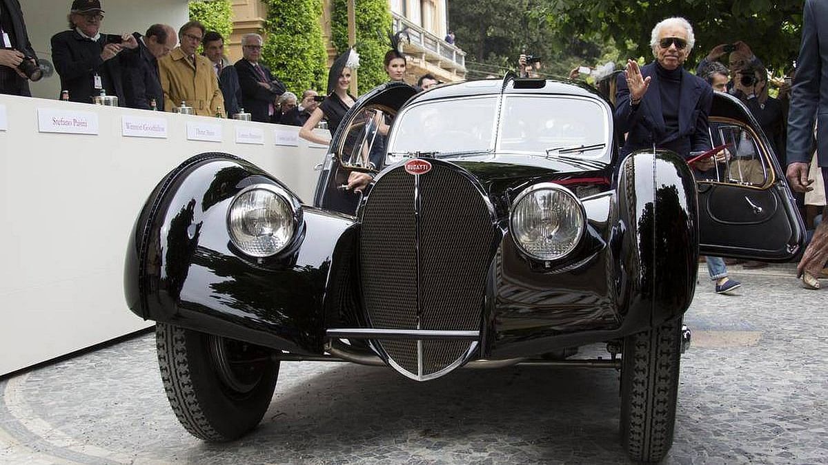 Ralph Lauren’s Black 1938 Bugatti Type 57S(+C) Atlantic