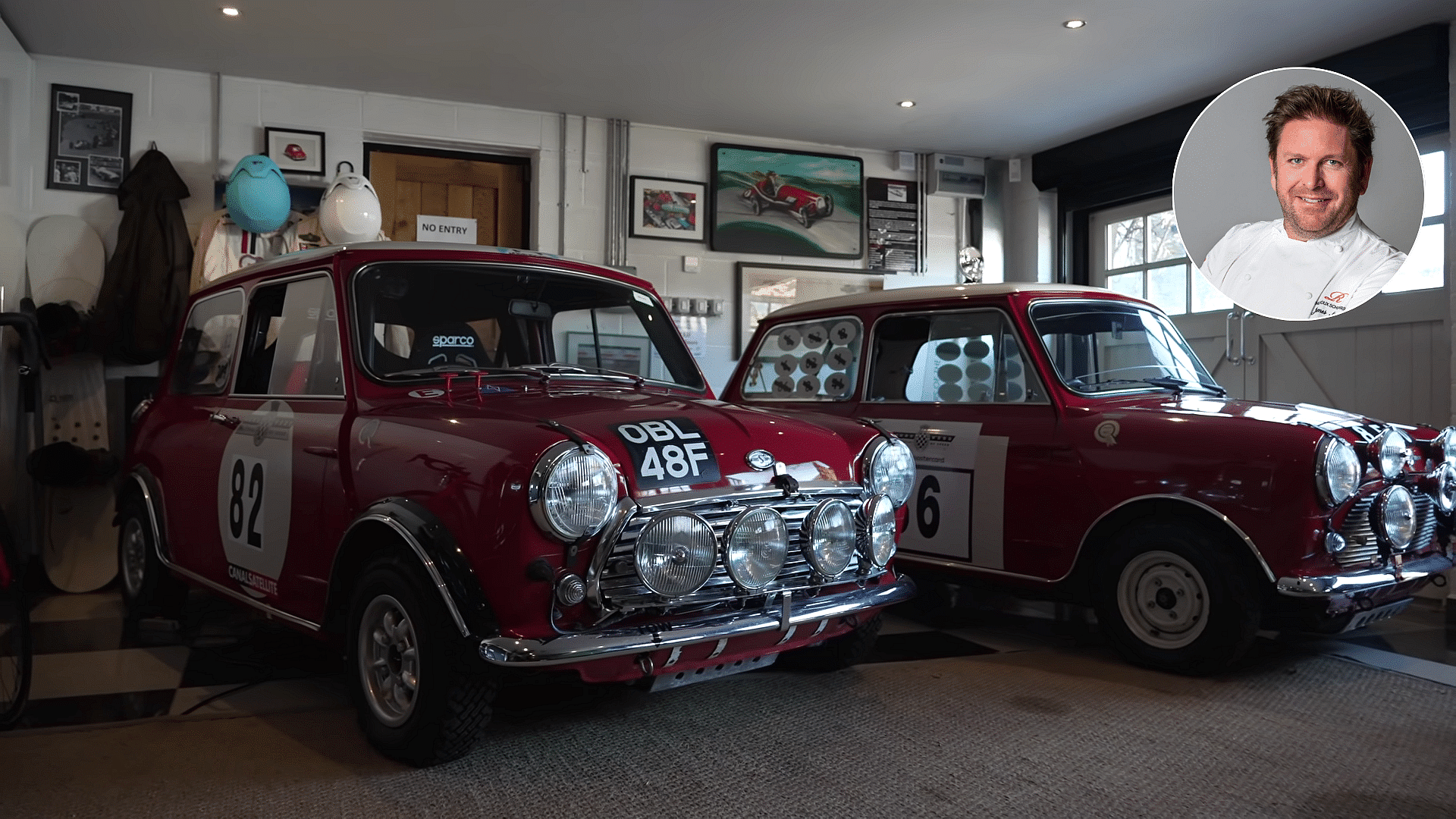 James Martin's Two Mini Cooper S Rally Cars