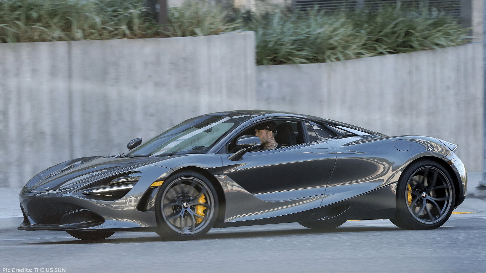 David Beckham McLaren 720S