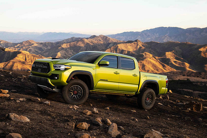 toyota tacoma pickup truck of Brett Favre