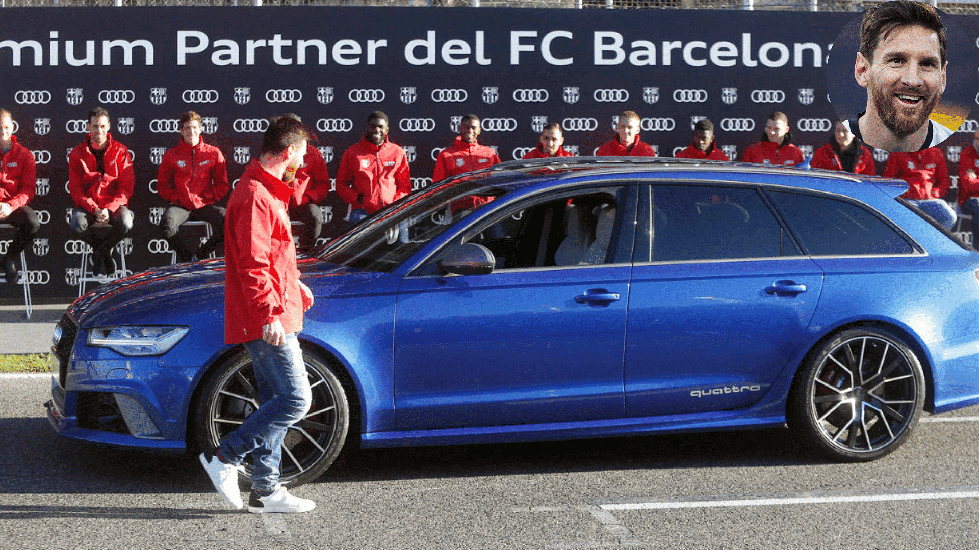 Lionel Messi's 2018 Audi RS6 Avant Quattro