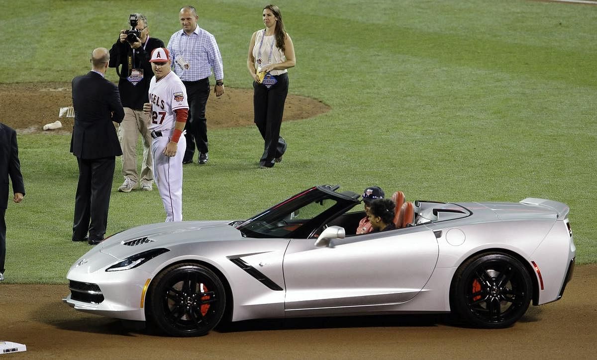 Mike Trout Corvette