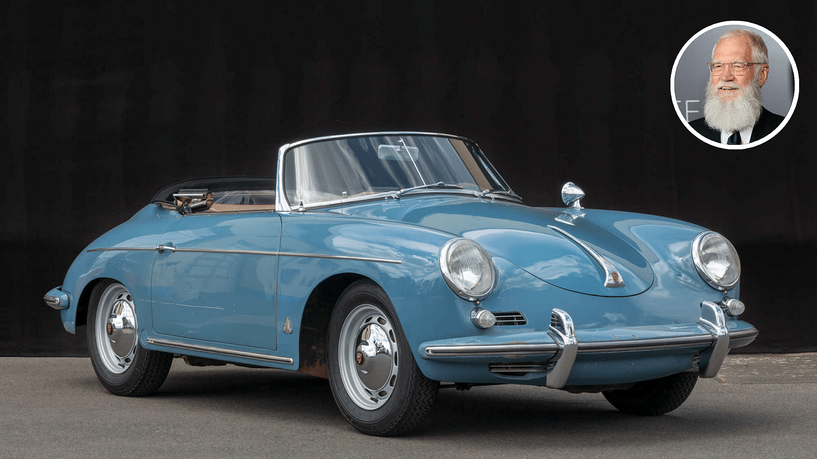 David Letterman's 1961 Porsche Cabriolet