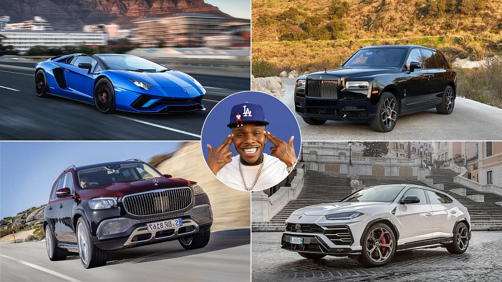 Here is Rapper DaBaby’s Updated 2023 Car Collection