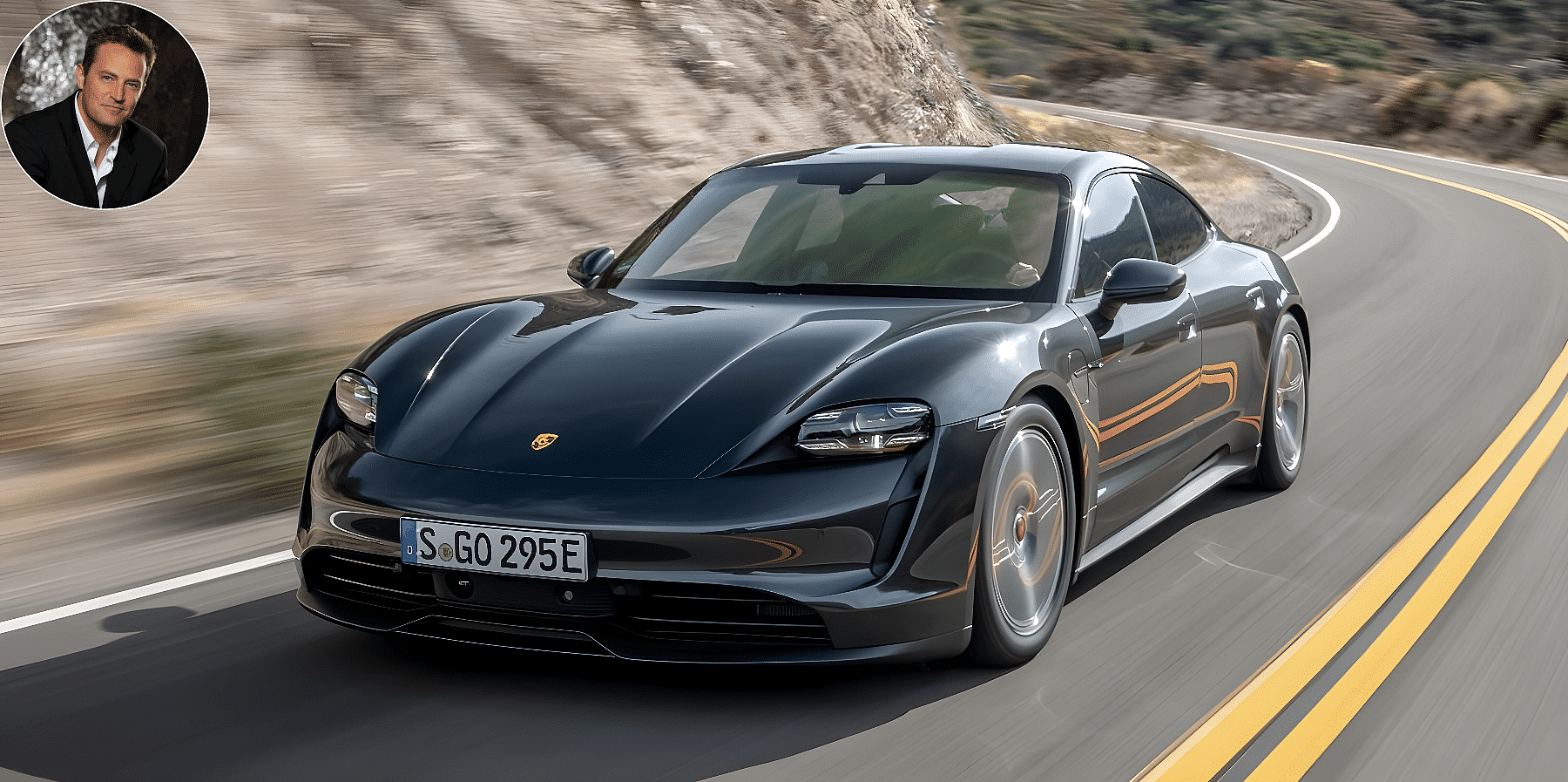 Matthew Perry's 2023 Porsche Taycan 4S