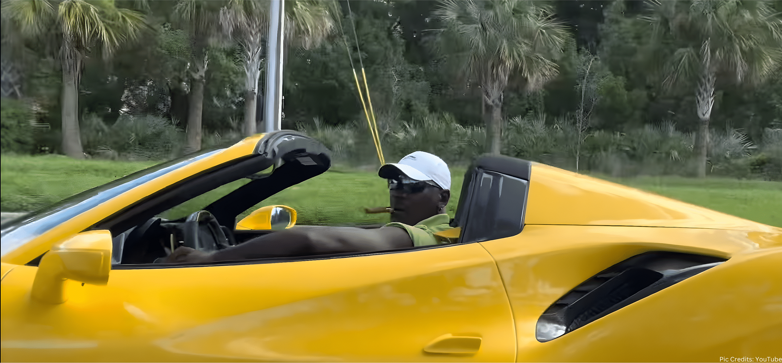 Michael Jordan's Yellow Ferrari 488 Pista Spider