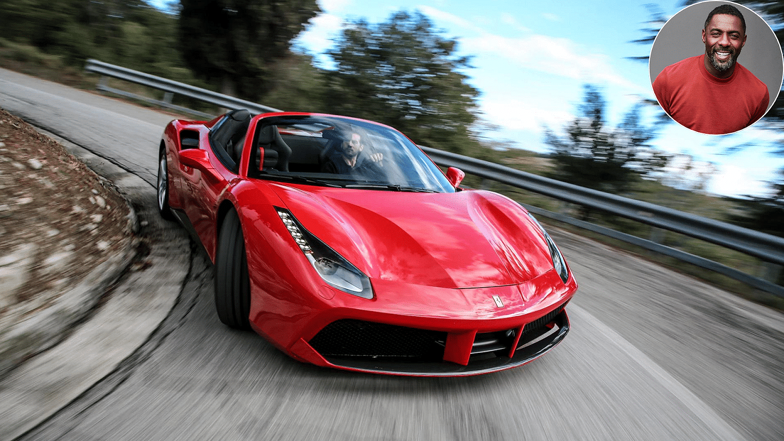 Idris Elba’s Ferrari 488 Spider