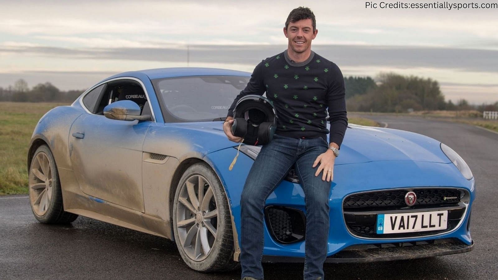 Rory McIlroy Jaguar F-Type