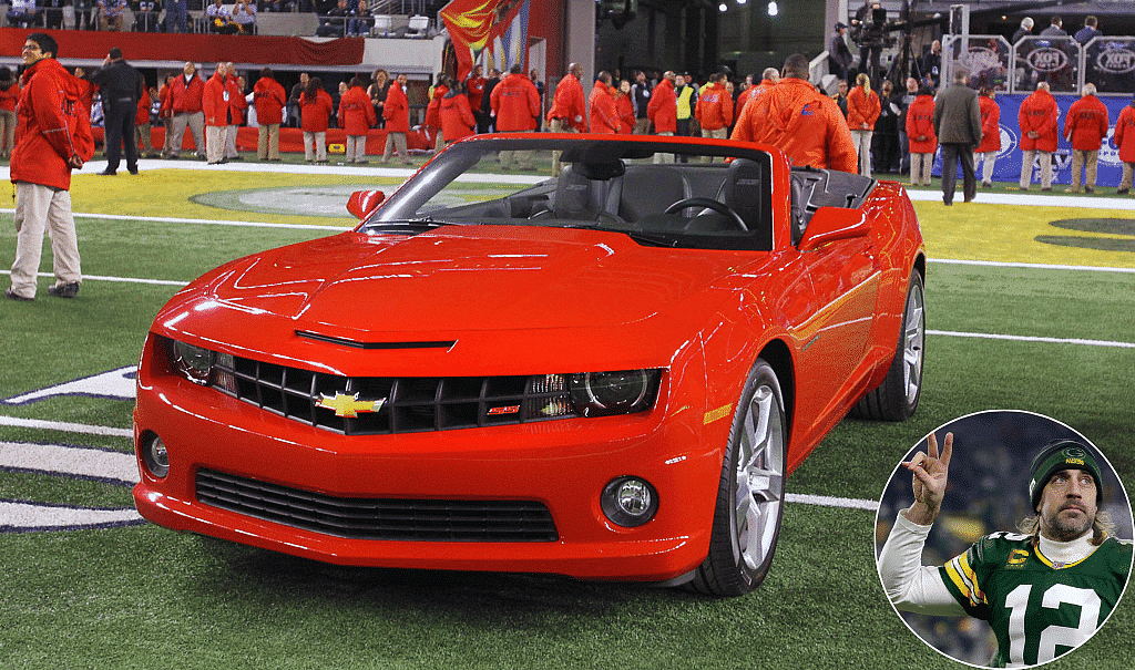  Aaron Rodgers' 2011 Chevrolet Camaro SS