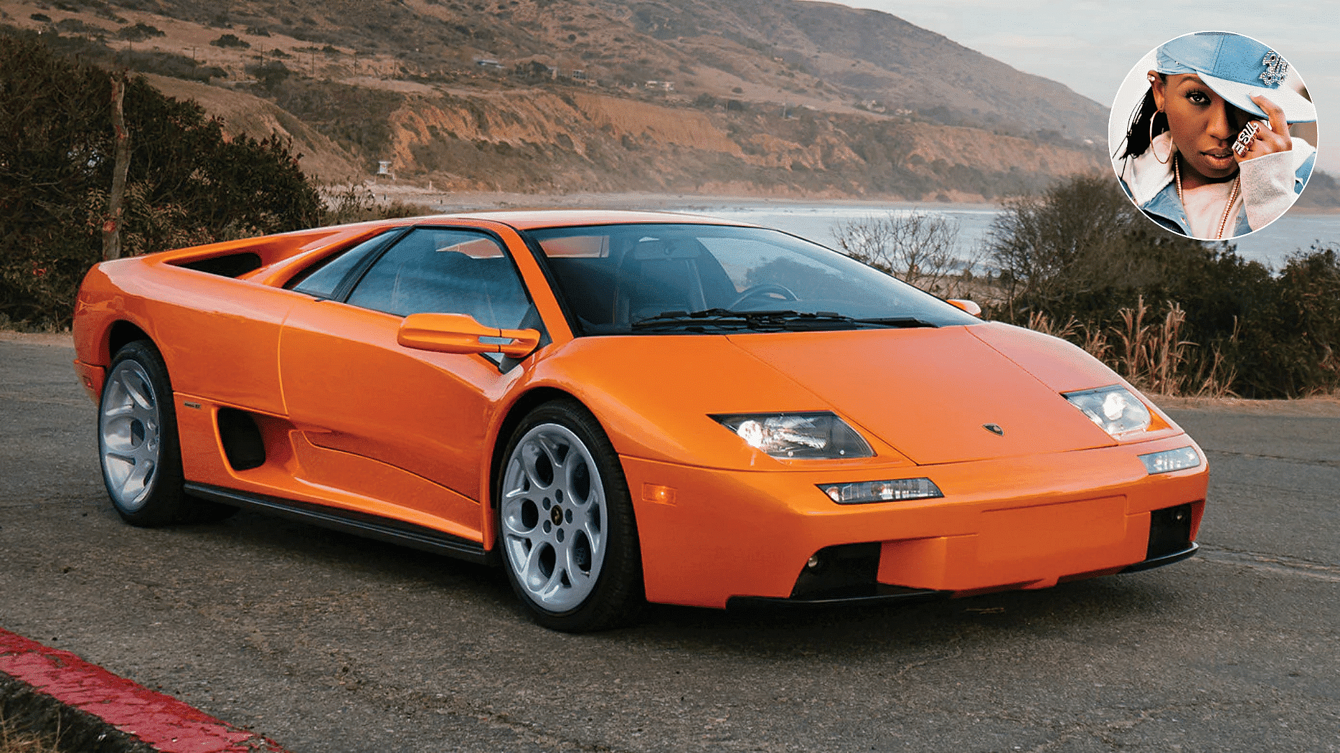 Missy Elliott Lamborghini Diablo 