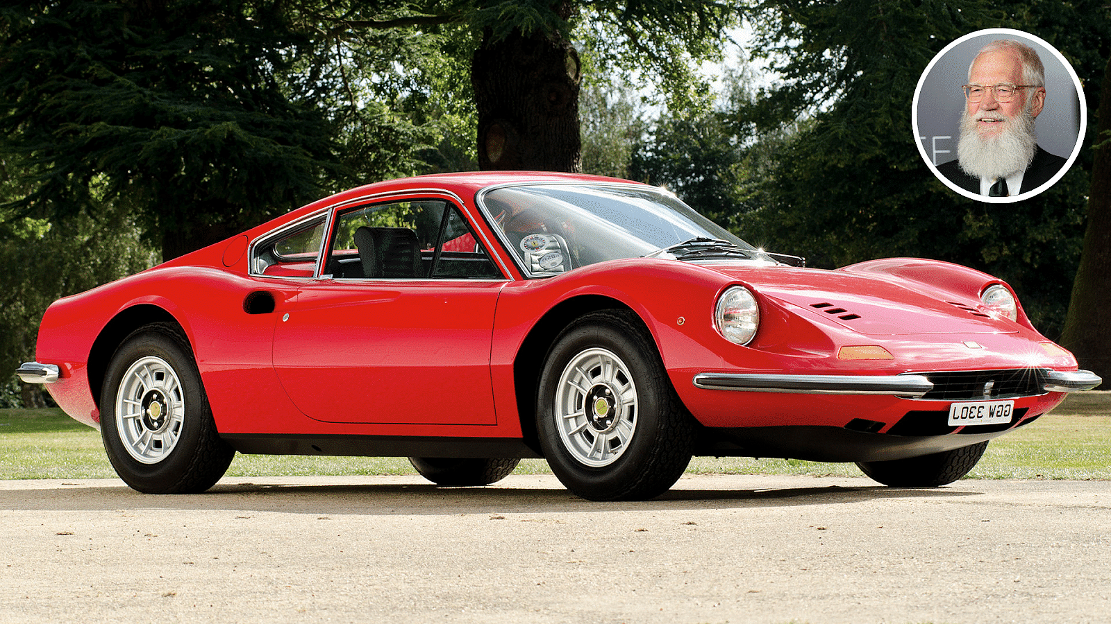 David Letterman's 1969 Ferrari Dino 246 GTS