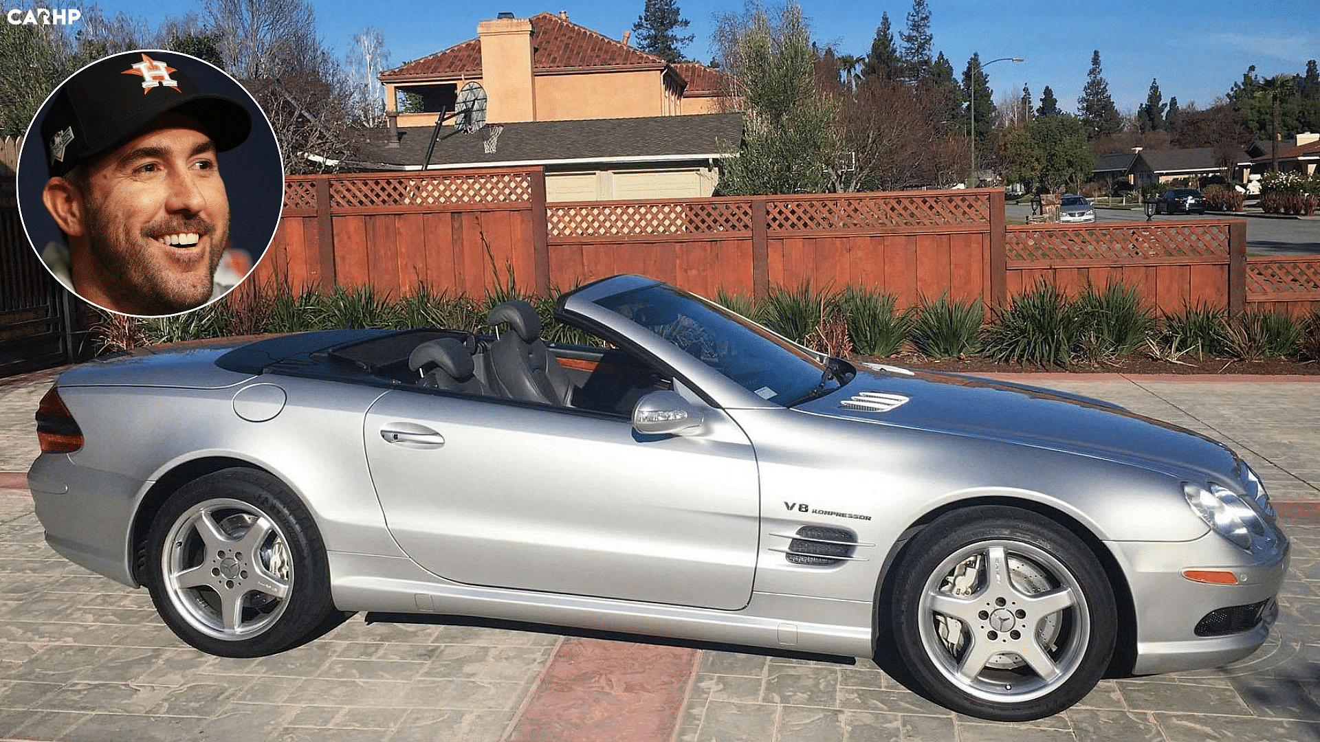 Justin Verlander Mercedes SL 55