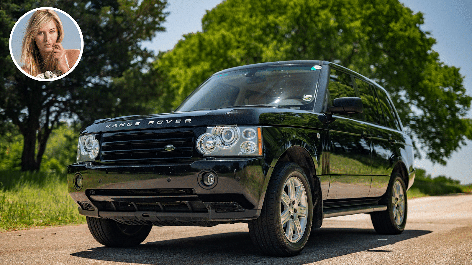 Maria Sharapova's Land Rover Range Rover