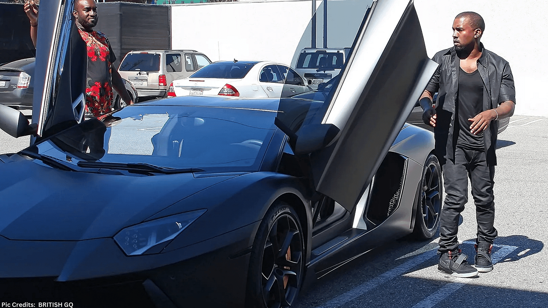 Kanye West's Lamborghini Aventador