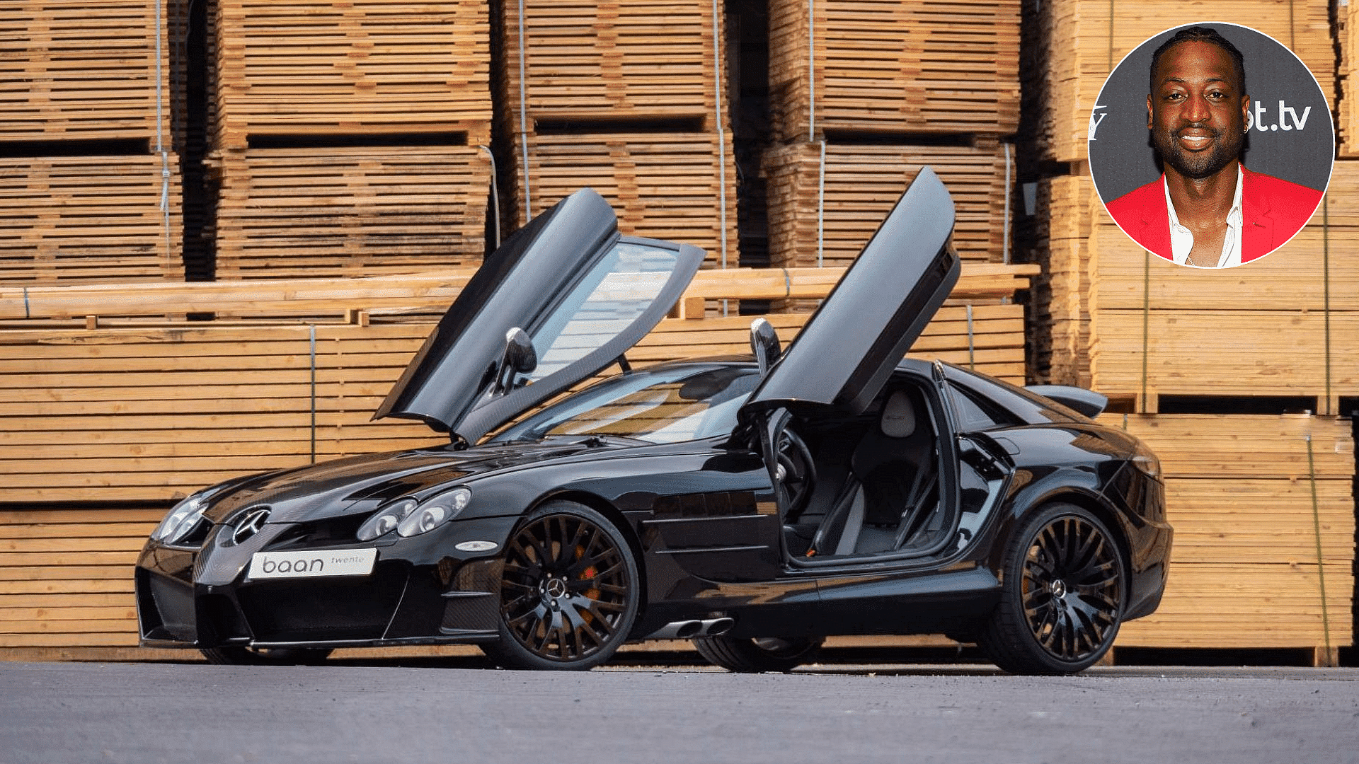 Dwayne Wade's Mercedes-Benz SLR McLaren Hypercar