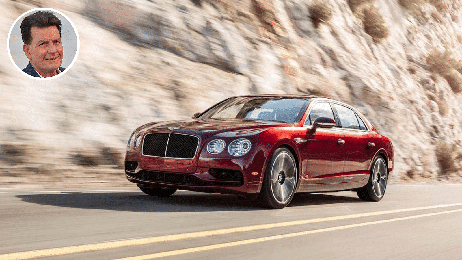 Charlie Sheen's Bentley Flying Spur