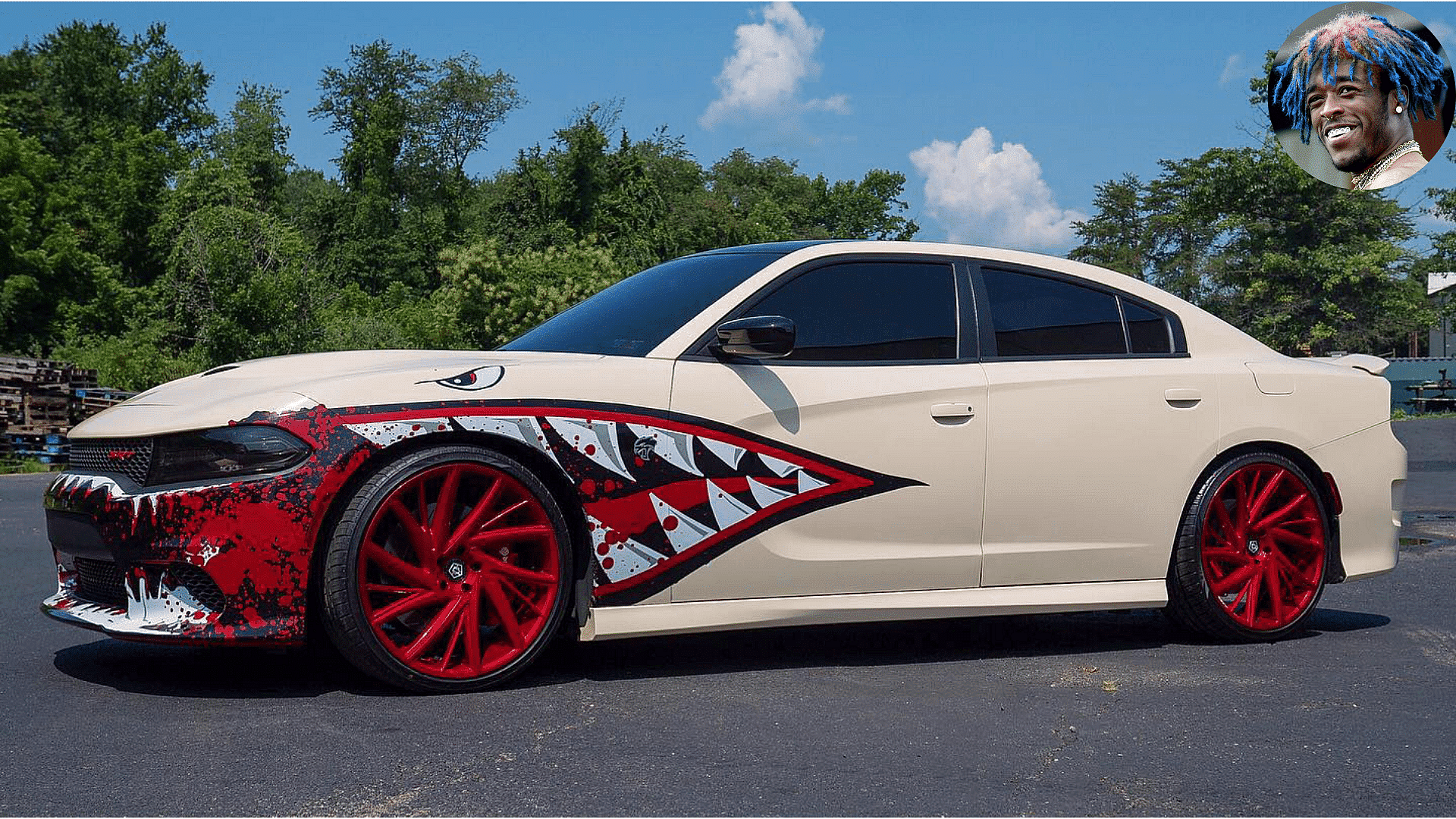 Dodge Charger Anime Wrap