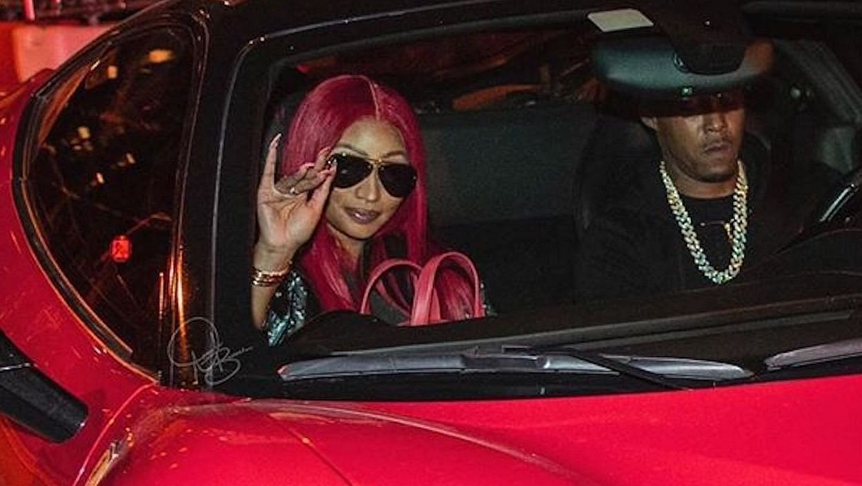 Nicky Minaj Ferrari 