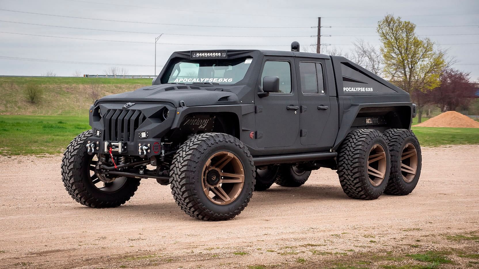 Luka Doncic's 'Apocalypse Proof' Hellfire Jeep