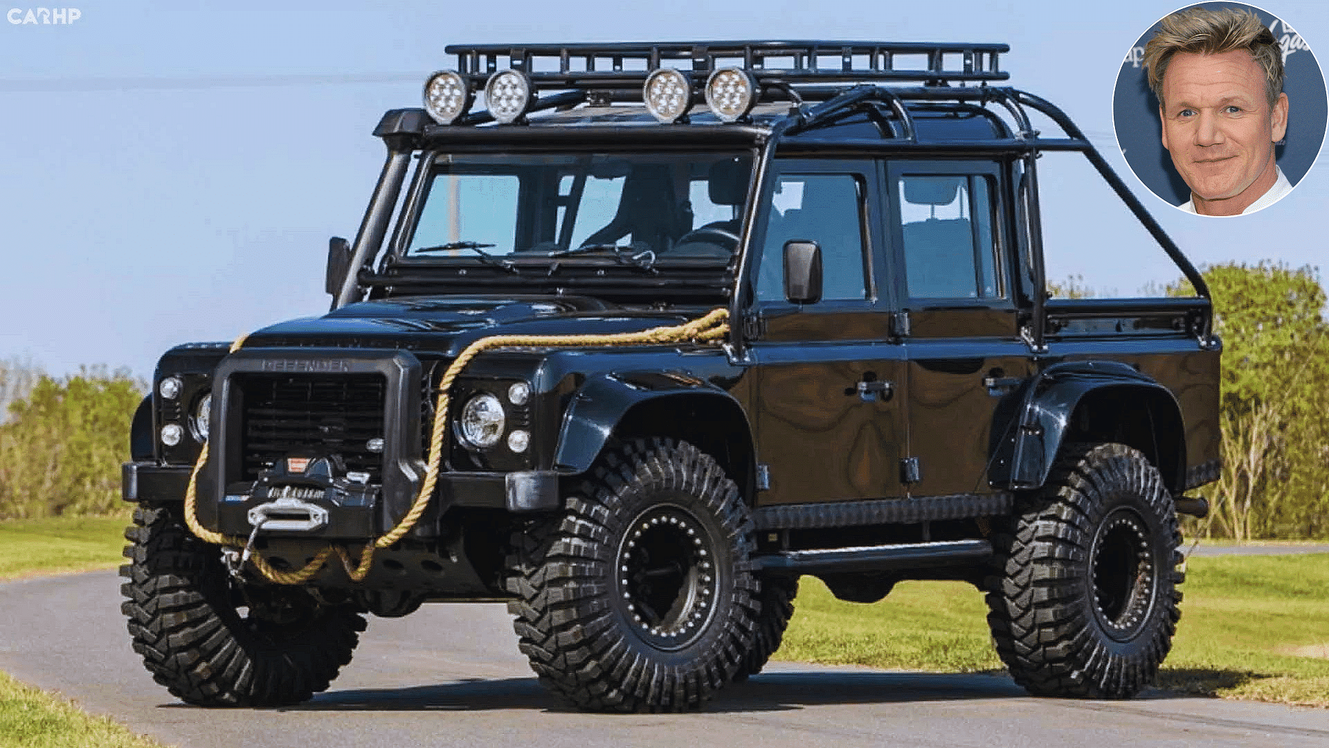 2015 Land Rover Defender 110 SVX ‘Spectre’ JB24 With Gordan Ramsay