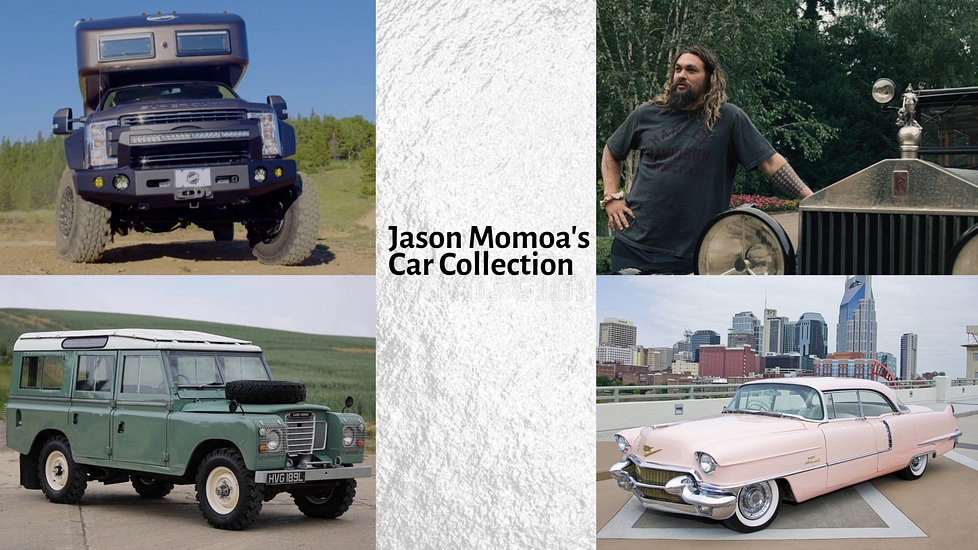 The GOT Star Jason Momoa's Car Collection Is Quite An Eye-Catcher