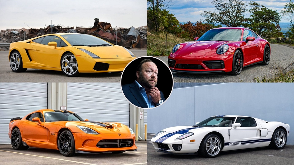 Alex Jones Car Collection