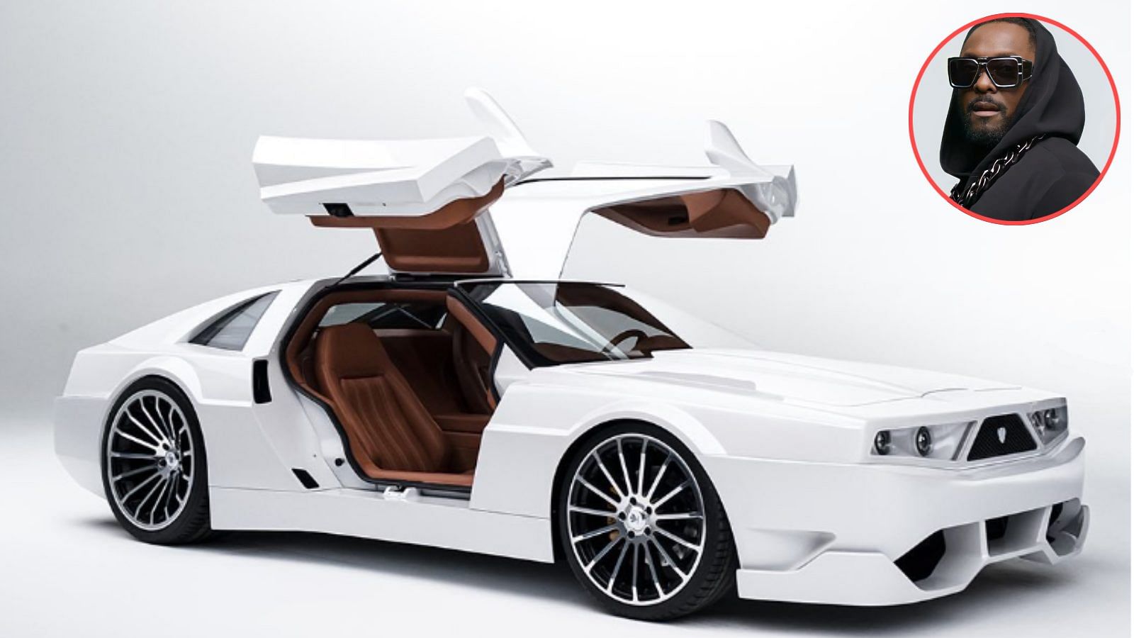 Will.i.am's Custom DeLorean DMC-12