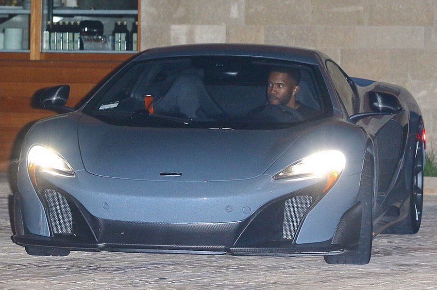 Frank Ocean driving his McLaren 675LT