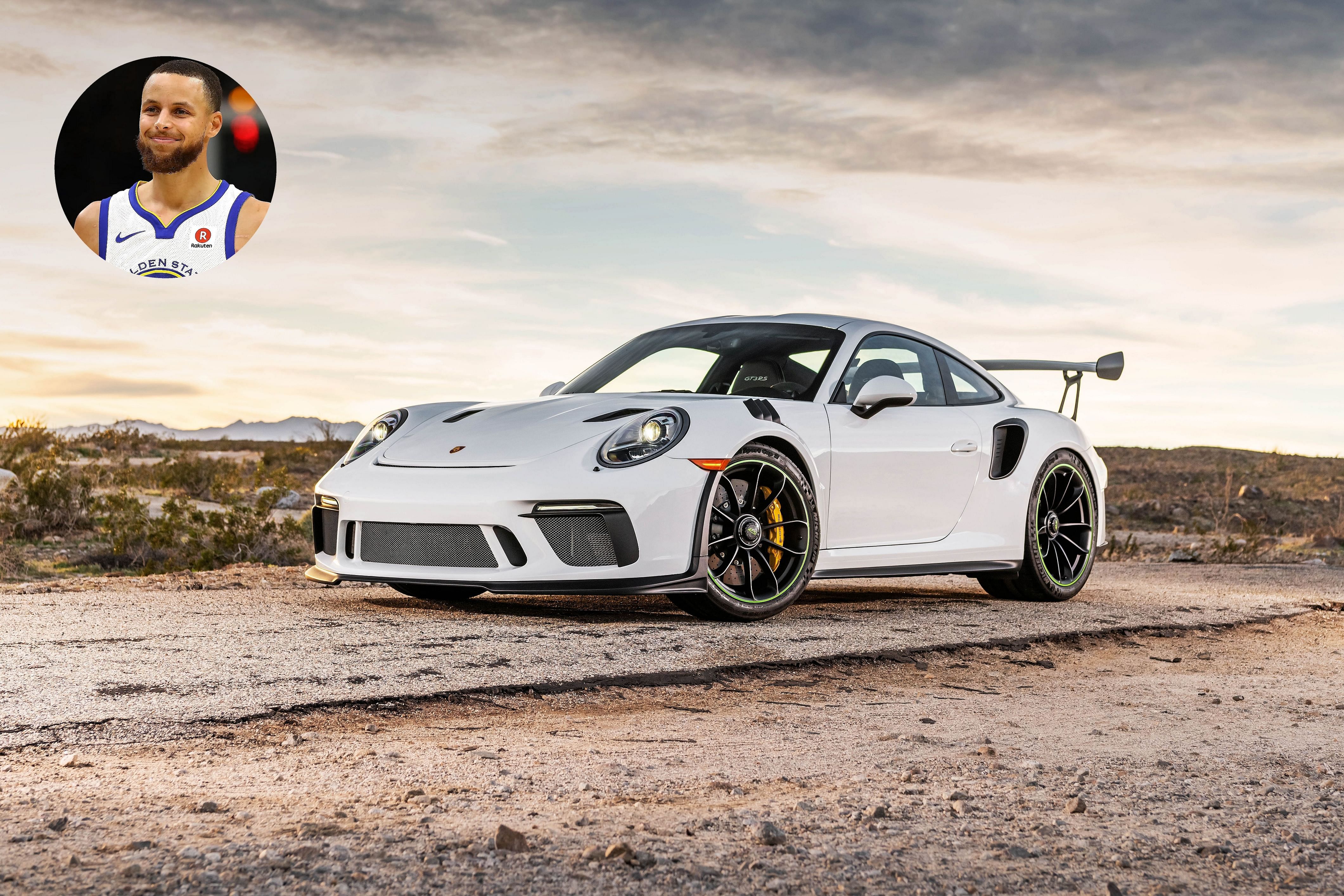 steph curry 2019 porsche 911 gt3 rs