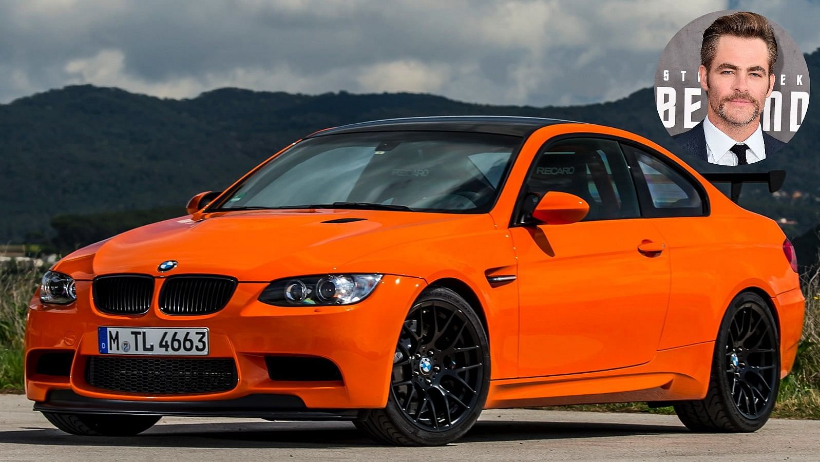 Chris Pine - BMW E92 M3 GTS