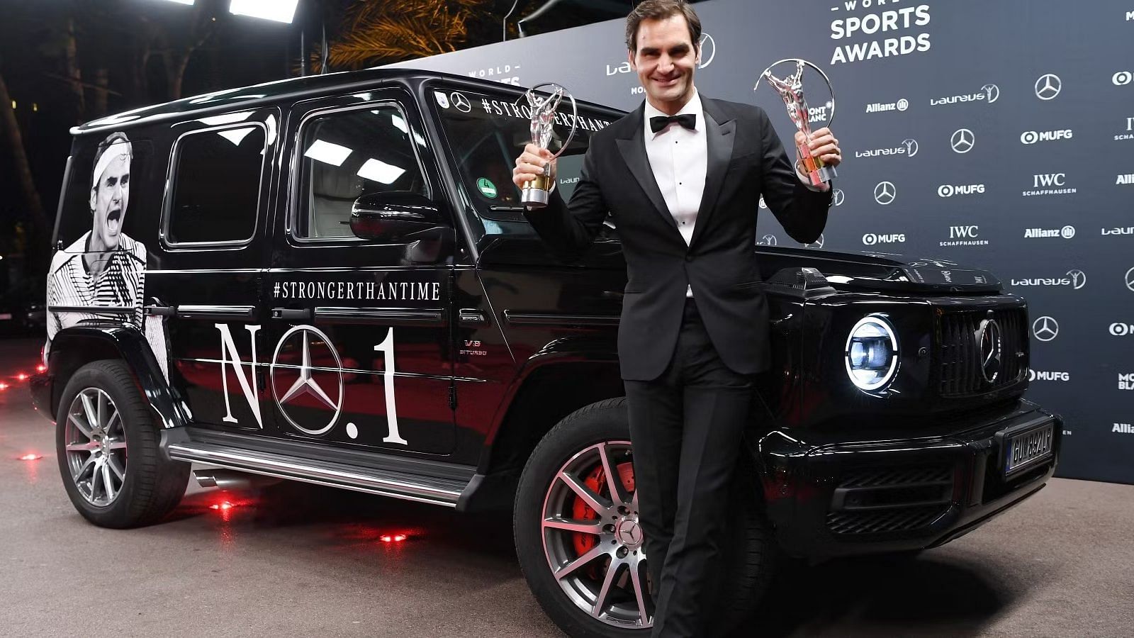 Roger Federer's 2019 Mercedes-AMG G63