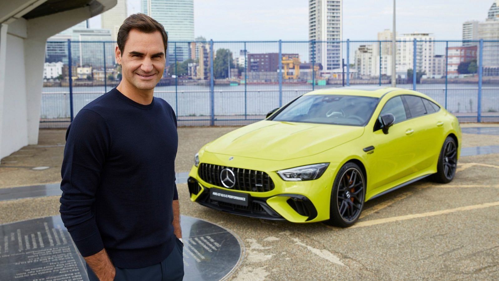 Roger Federer's Mercedes-AMG GT63 E-Performance Hybrid