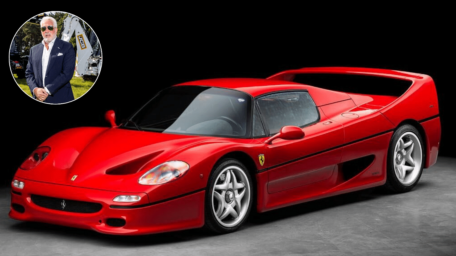 Lawrence Stroll’s Ferrari F50