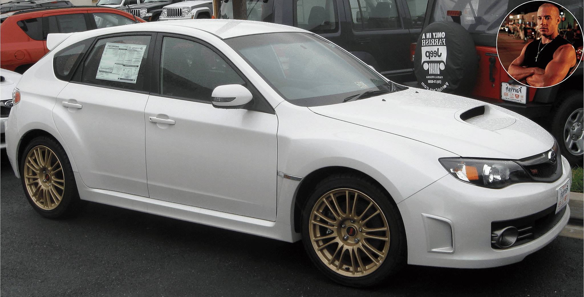 2009 Subaru Impreza WRX STI With Vin Diesel