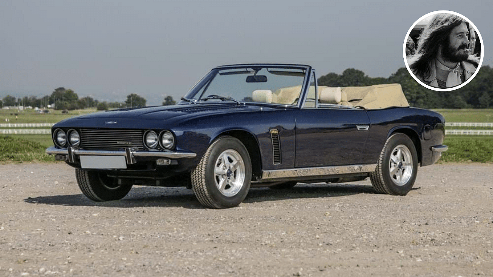 John Bonham’s Jensen Interceptor Mark III convertible