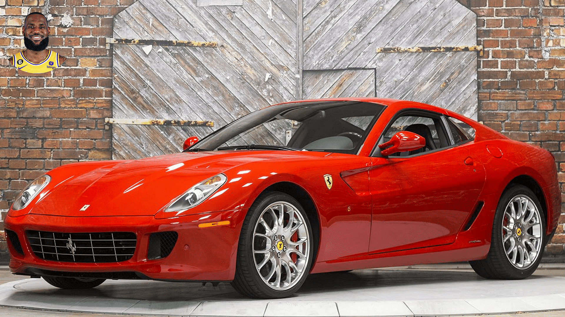 Lebron James 2009 Ferrari 599 GTB Fiorano