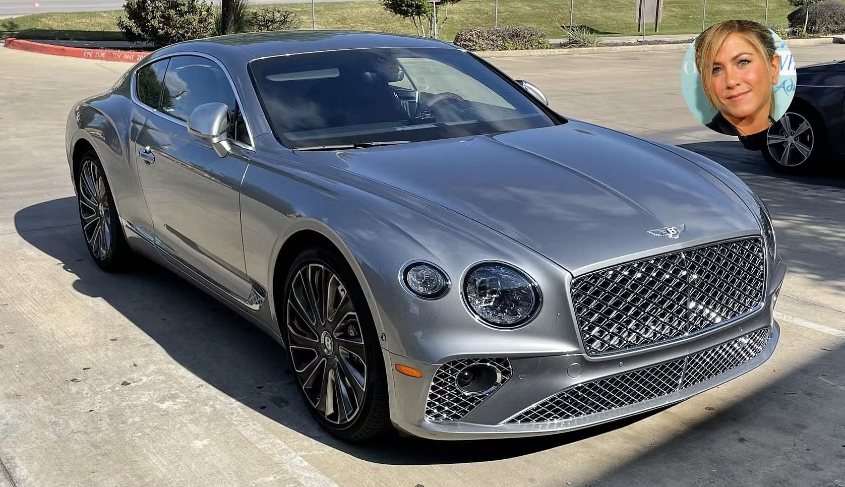 Jennifer Aniston Bentley Continental GT