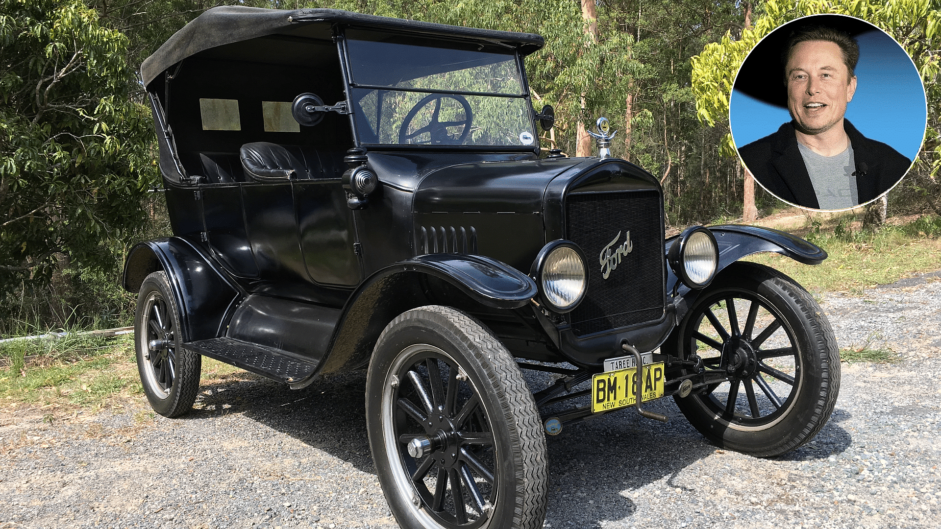 Elon Musk’s 1920 Ford Model T