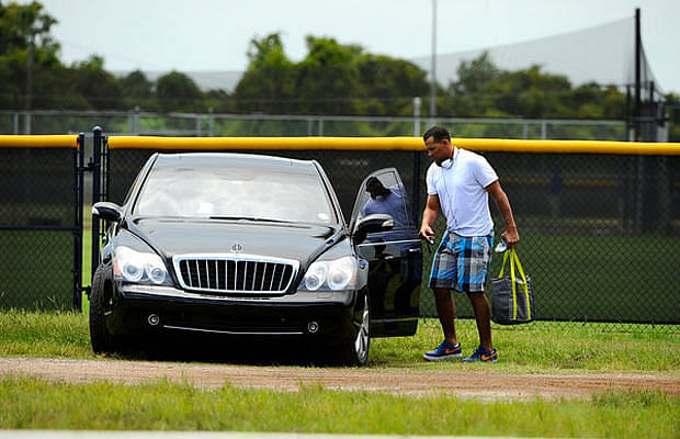 Mercedes-Maybach 57S of Alex Rodriguez