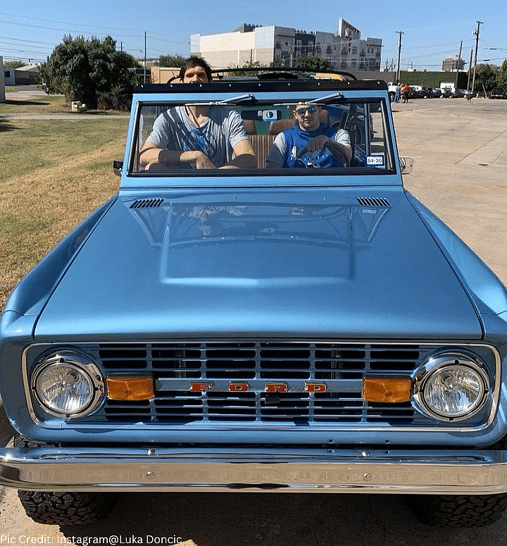 Luka Doncic's 1967 Ford Bronco