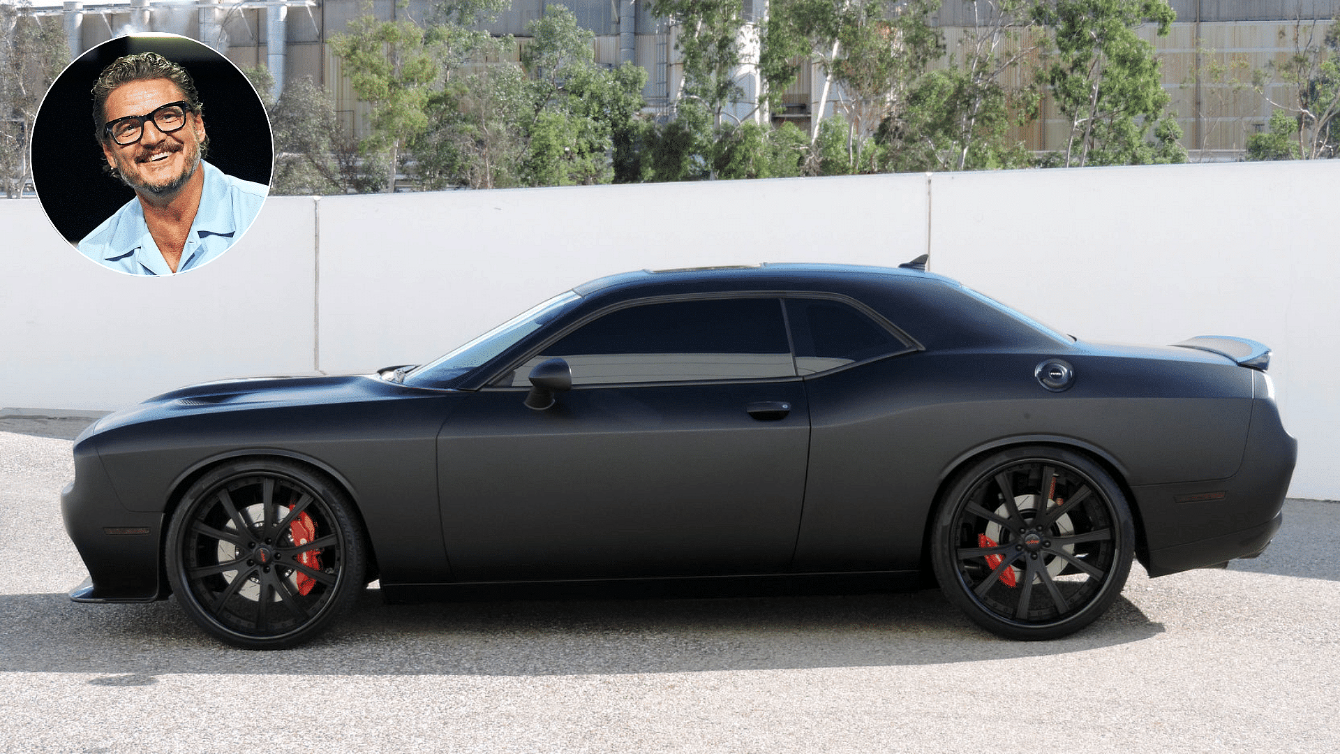 Pedro Pascal's Dodge Challenger SRT