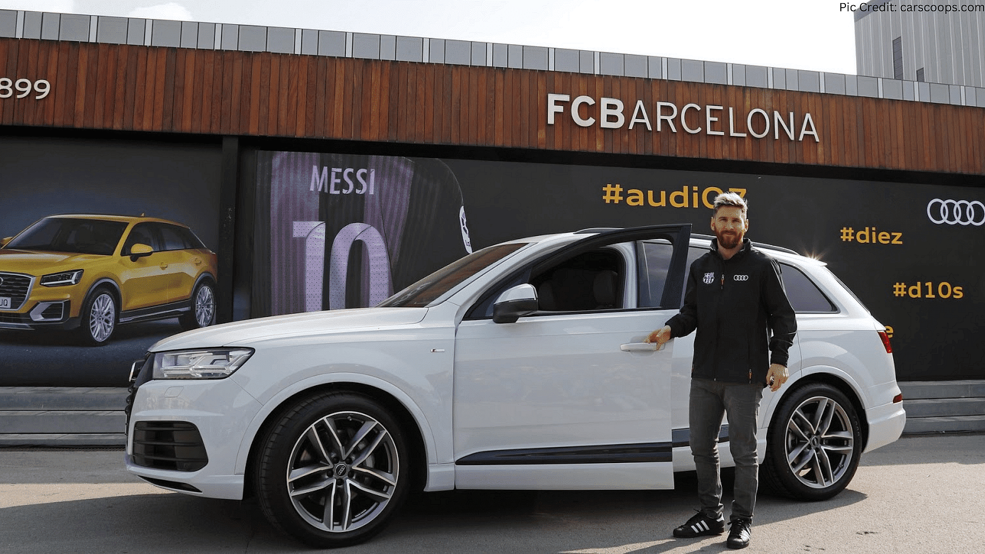 Lionel Messi's Audi Q7 SUV