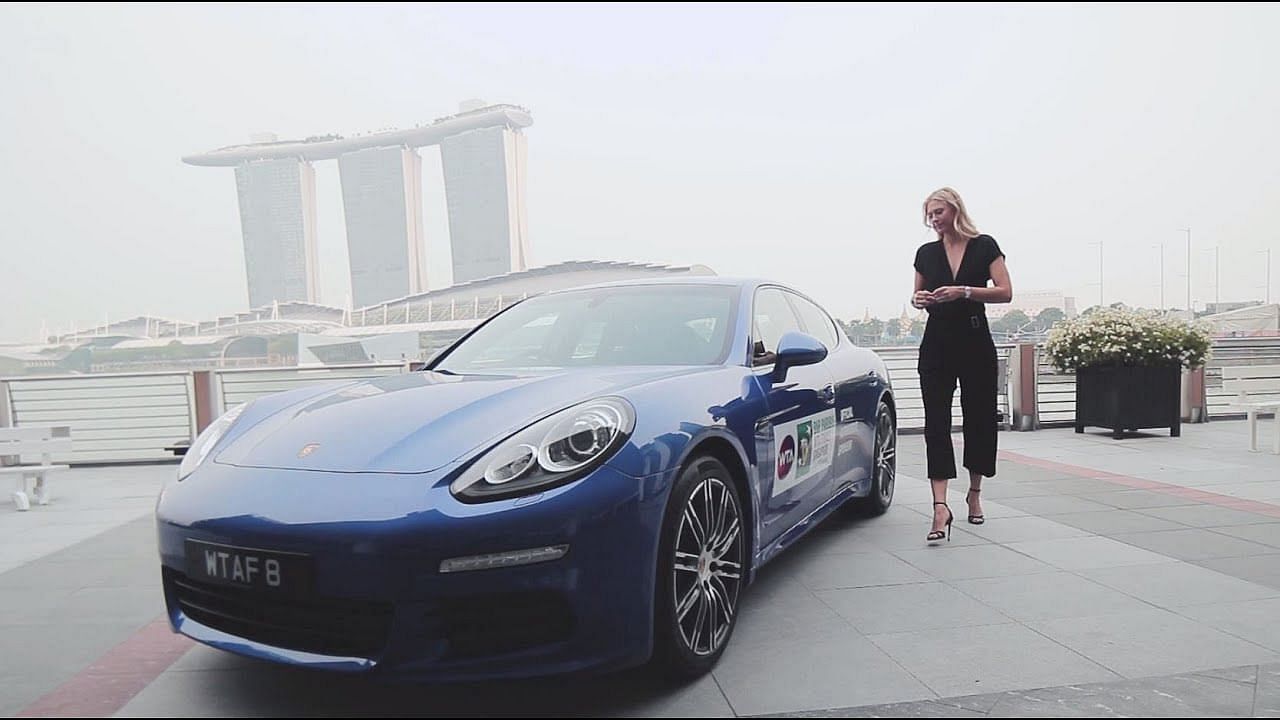 Maria Sharapova's Porsche Panamera GTS