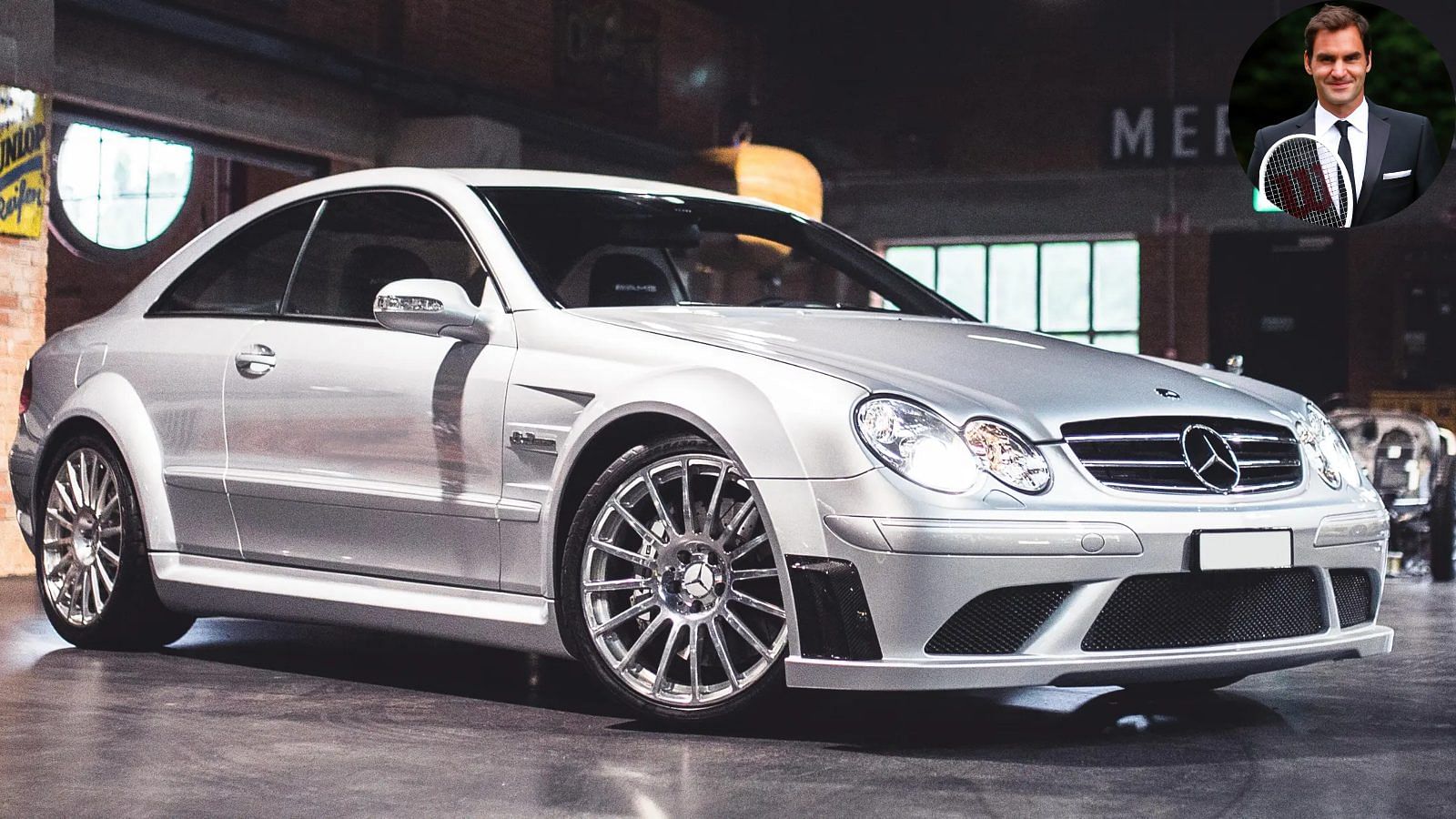 Roger Federer's 2009 Mercedes-Benz CLK63 AMG Black Series